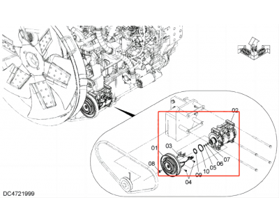  4721999 COMPRESSOR - For Hitachi 